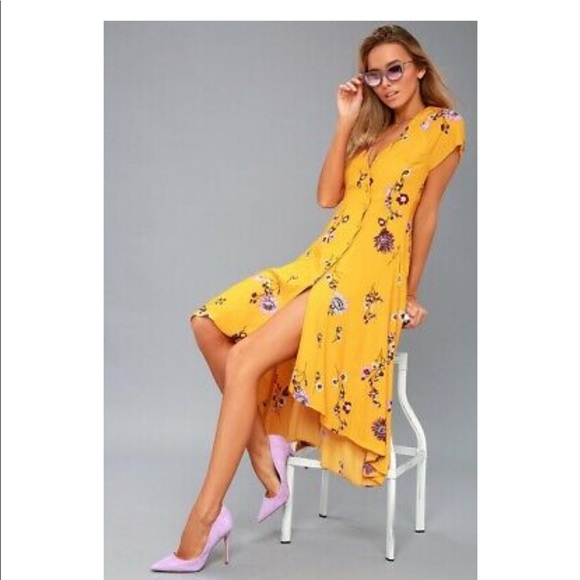Free People Dresses & Skirts - Free People lost in you midi dress